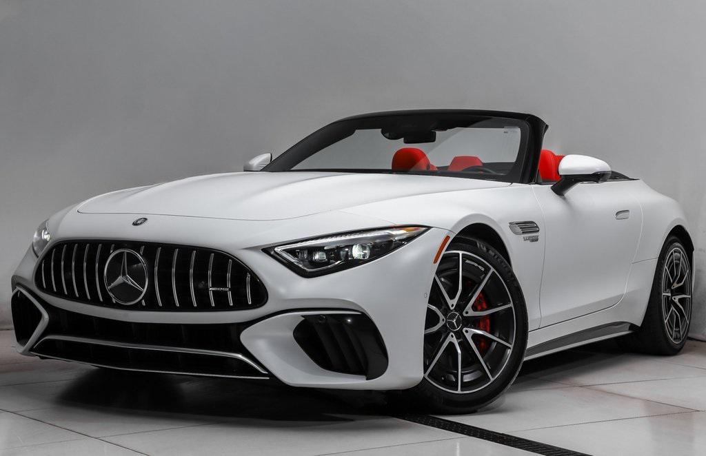 used 2023 Mercedes-Benz AMG SL 55 car, priced at $98,998
