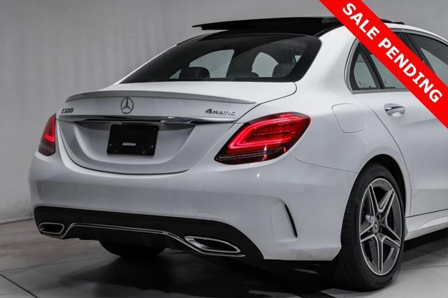 used 2021 Mercedes-Benz C-Class car, priced at $33,999