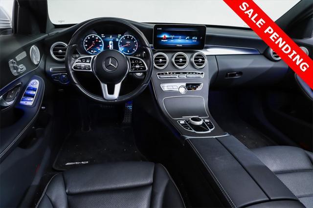 used 2021 Mercedes-Benz C-Class car, priced at $33,999