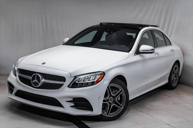 used 2021 Mercedes-Benz C-Class car, priced at $35,888