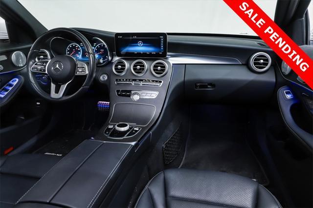 used 2021 Mercedes-Benz C-Class car, priced at $33,999