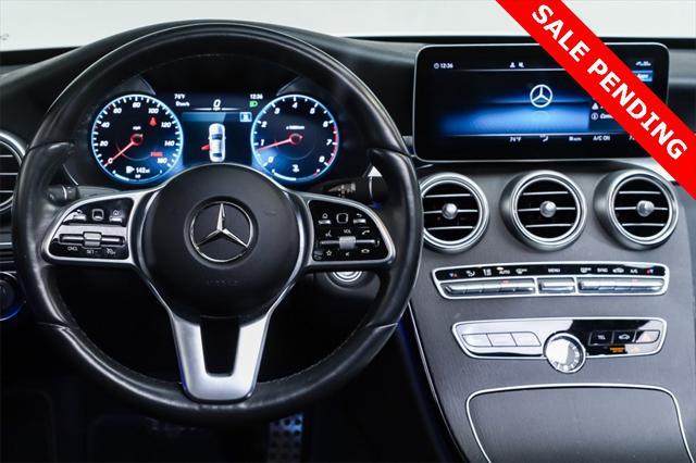 used 2021 Mercedes-Benz C-Class car, priced at $33,999