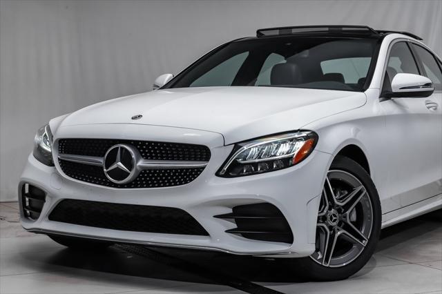 used 2021 Mercedes-Benz C-Class car, priced at $35,888