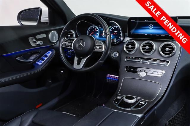 used 2021 Mercedes-Benz C-Class car, priced at $33,999