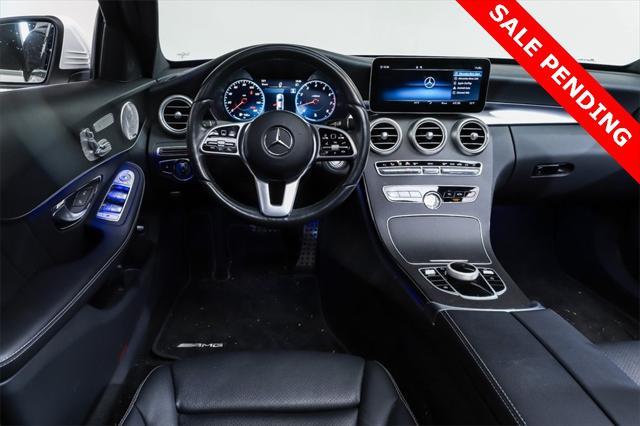 used 2021 Mercedes-Benz C-Class car, priced at $33,999