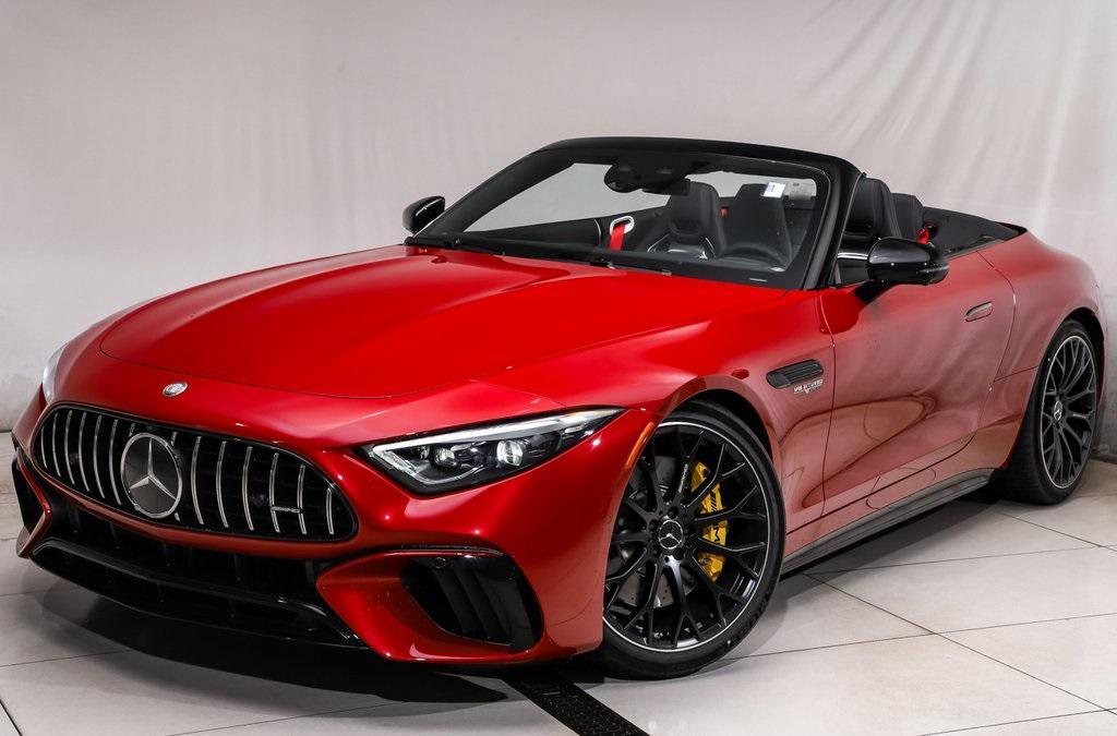new 2026 Mercedes-Benz AMG SL 55 car, priced at $172,395