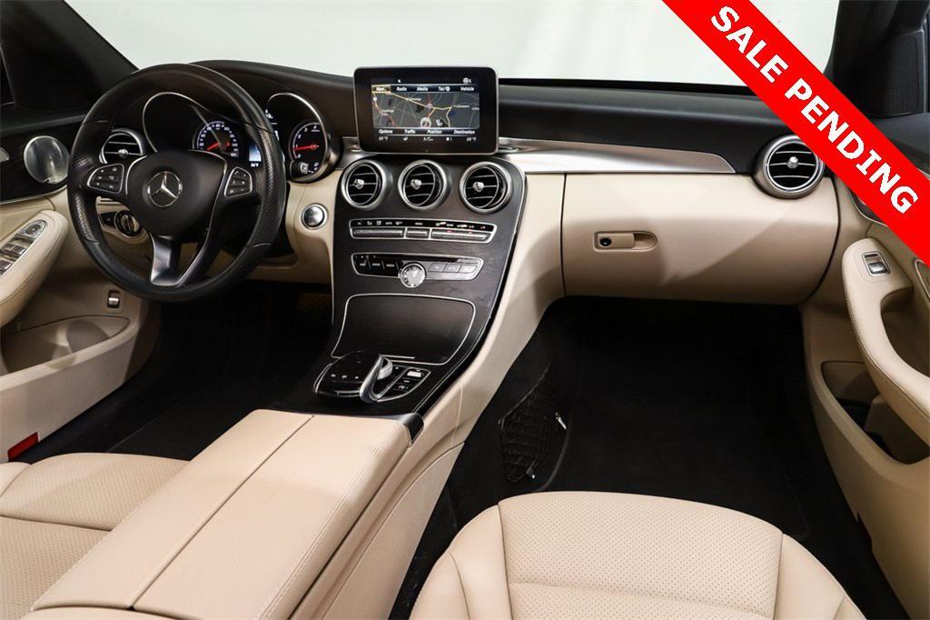 used 2015 Mercedes-Benz C-Class car, priced at $15,999