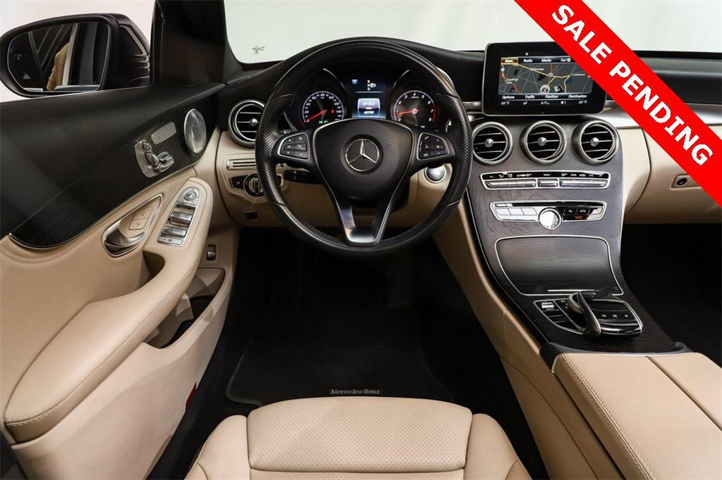 used 2015 Mercedes-Benz C-Class car, priced at $15,999