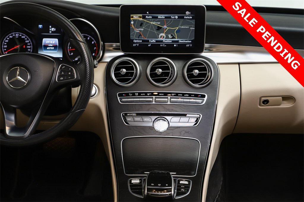 used 2015 Mercedes-Benz C-Class car, priced at $15,999