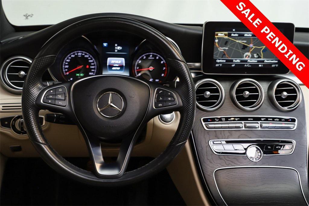 used 2015 Mercedes-Benz C-Class car, priced at $15,999