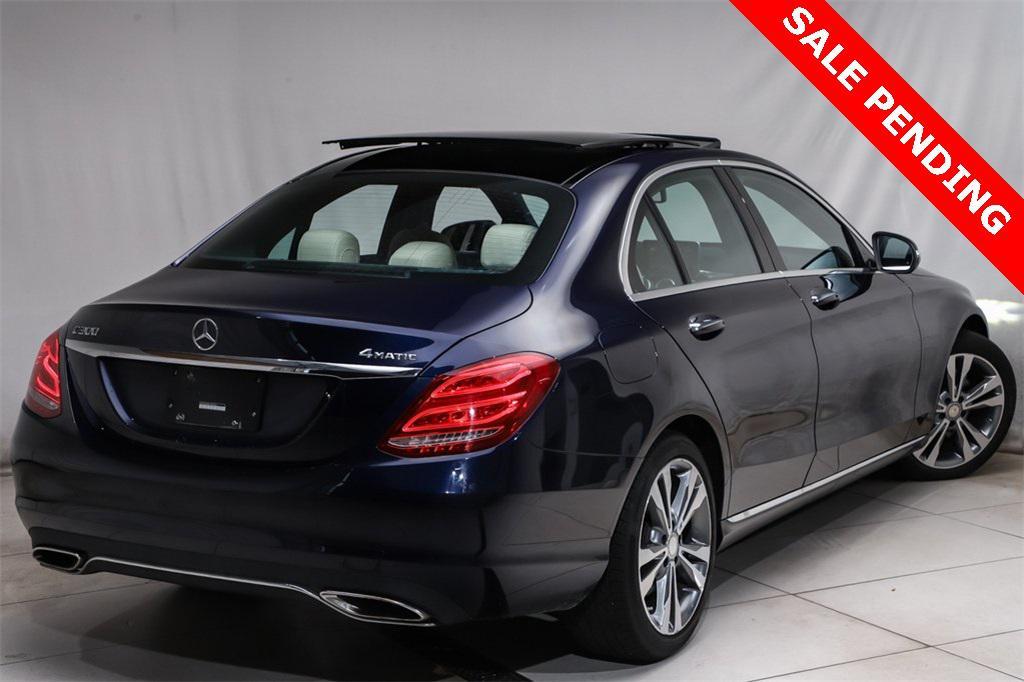 used 2015 Mercedes-Benz C-Class car, priced at $15,999