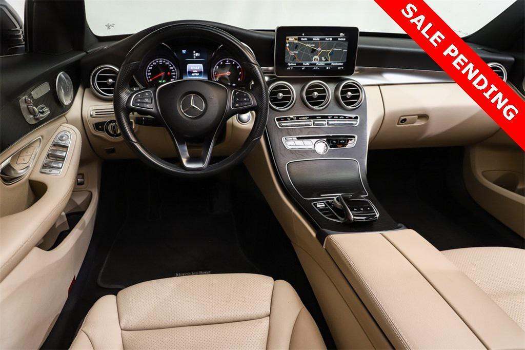 used 2015 Mercedes-Benz C-Class car, priced at $15,999