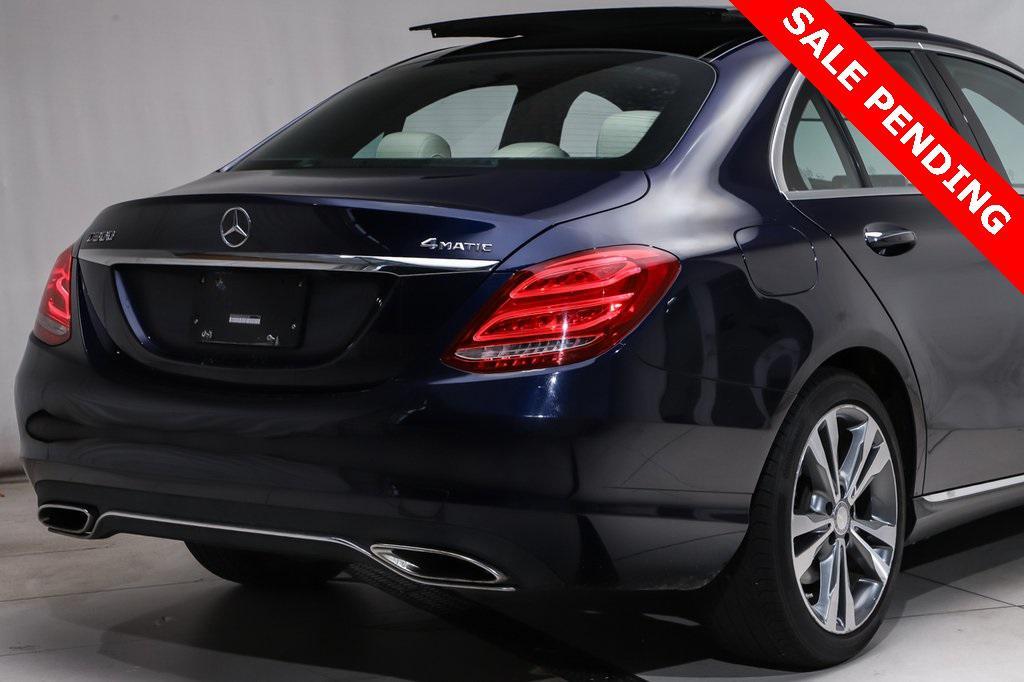 used 2015 Mercedes-Benz C-Class car, priced at $15,999