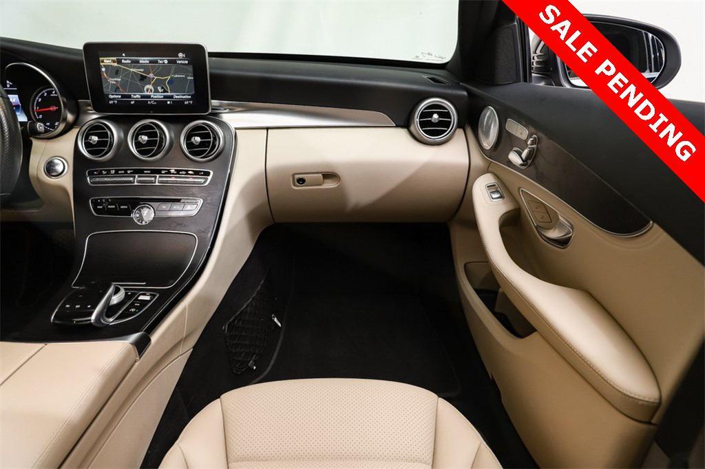 used 2015 Mercedes-Benz C-Class car, priced at $15,999