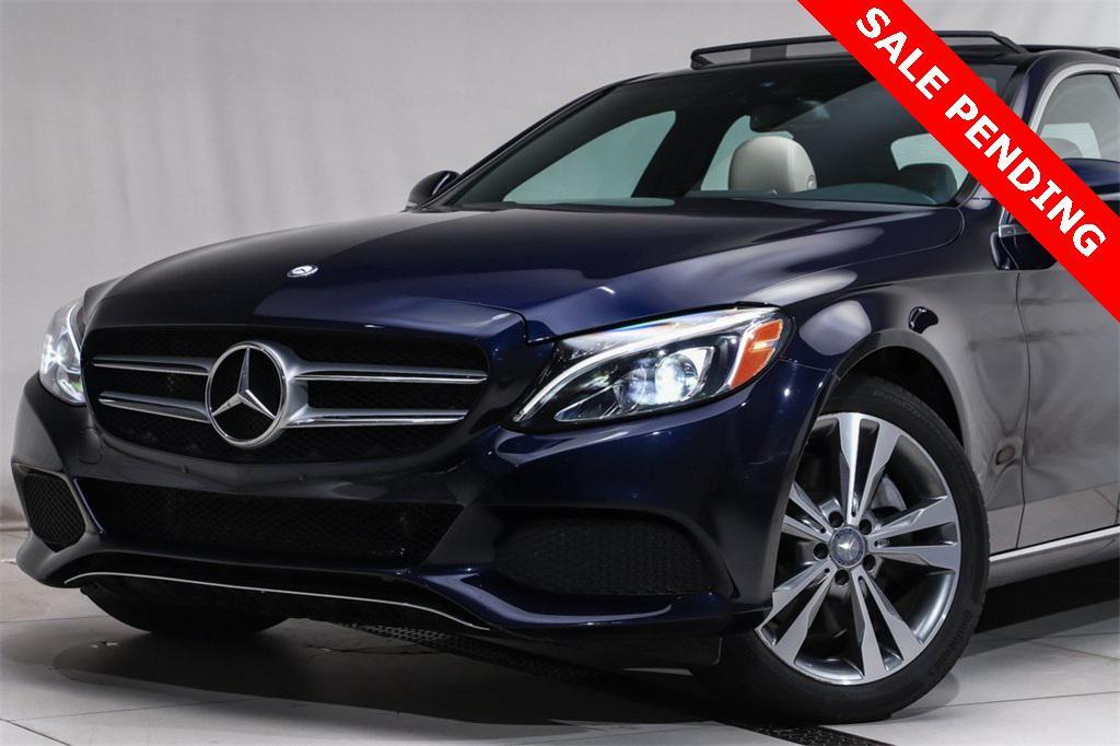 used 2015 Mercedes-Benz C-Class car, priced at $15,999