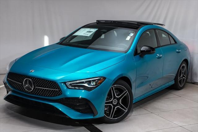 new 2025 Mercedes-Benz CLA 250 car, priced at $55,840