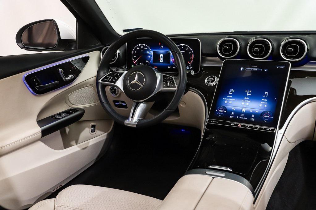 used 2022 Mercedes-Benz C-Class car, priced at $36,993