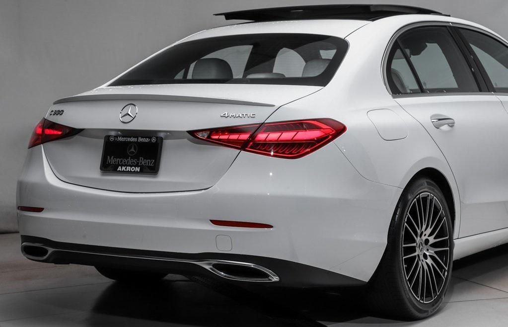 used 2022 Mercedes-Benz C-Class car, priced at $36,993