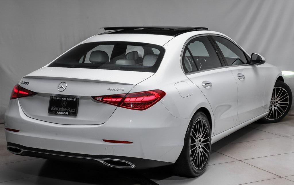 used 2022 Mercedes-Benz C-Class car, priced at $36,993