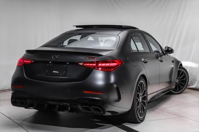 new 2024 Mercedes-Benz AMG C 63 car, priced at $105,825