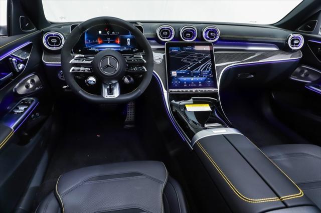 new 2024 Mercedes-Benz AMG C 63 car, priced at $105,825