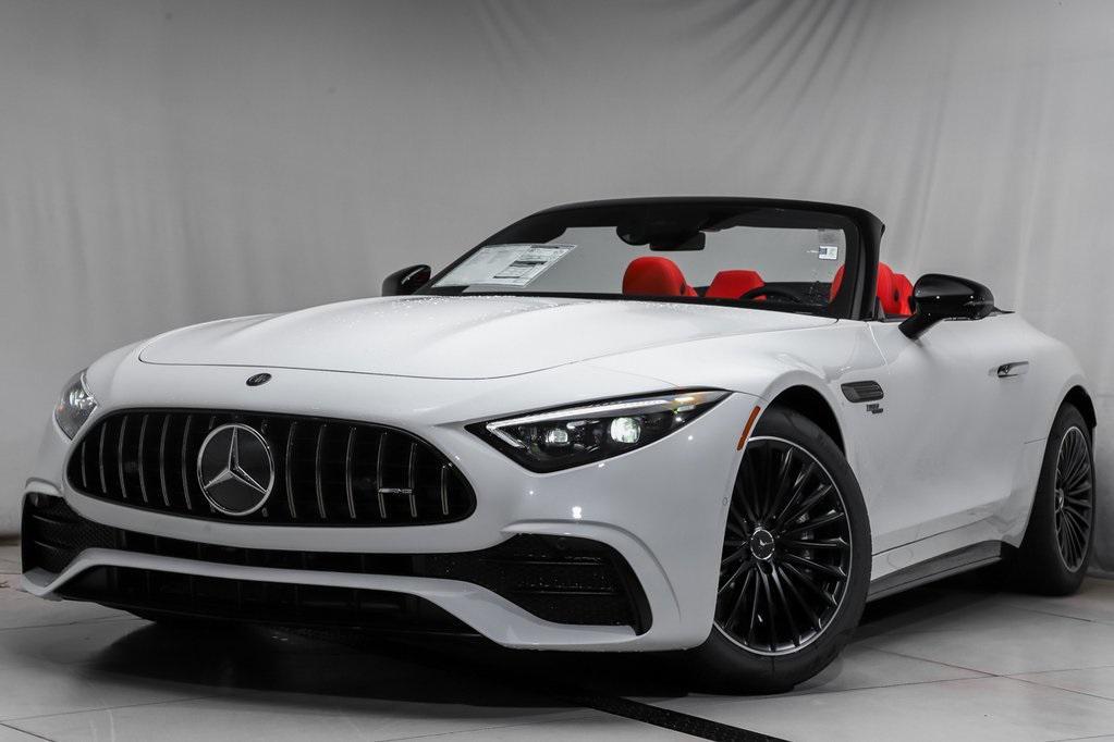 new 2026 Mercedes-Benz AMG SL 43 car, priced at $118,620