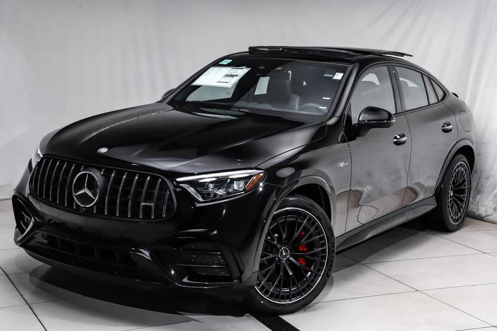 new 2025 Mercedes-Benz AMG GLC 63 car, priced at $103,065