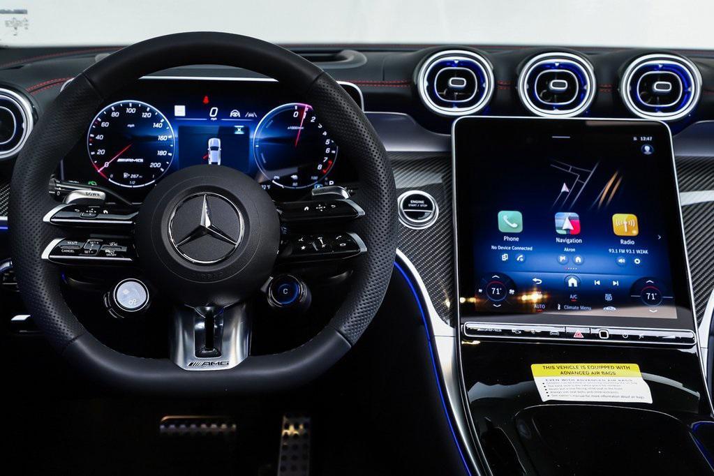 new 2025 Mercedes-Benz AMG GLC 63 car, priced at $103,065