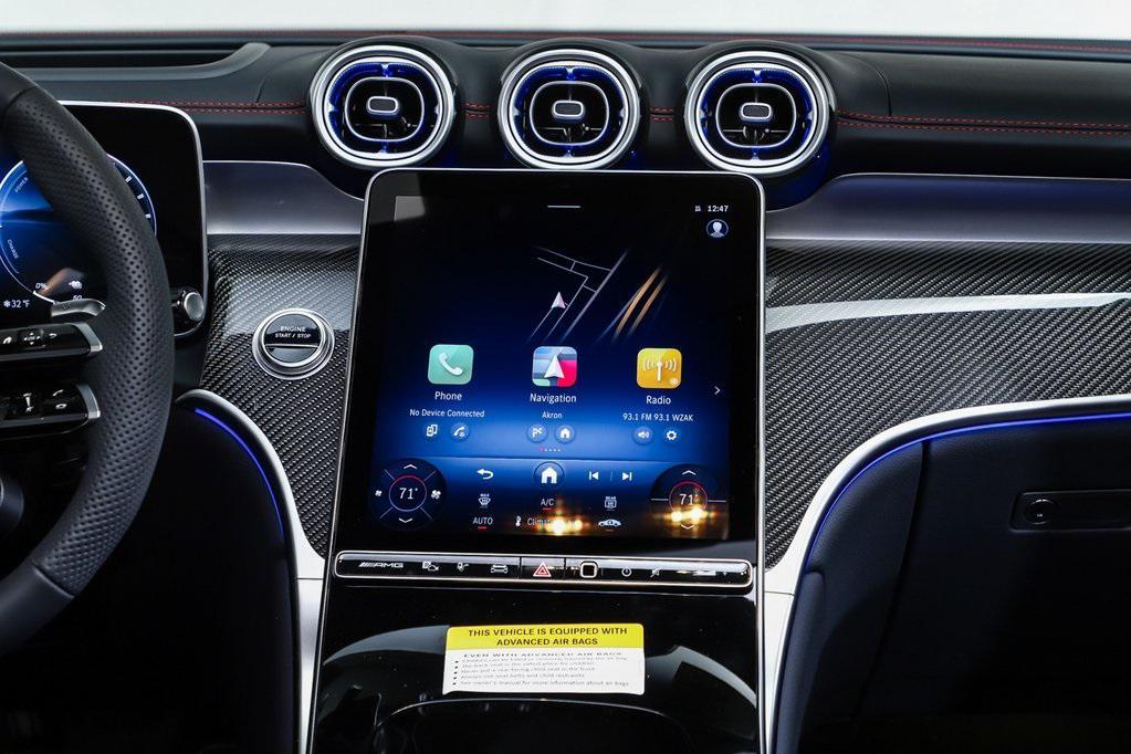 new 2025 Mercedes-Benz AMG GLC 63 car, priced at $103,065