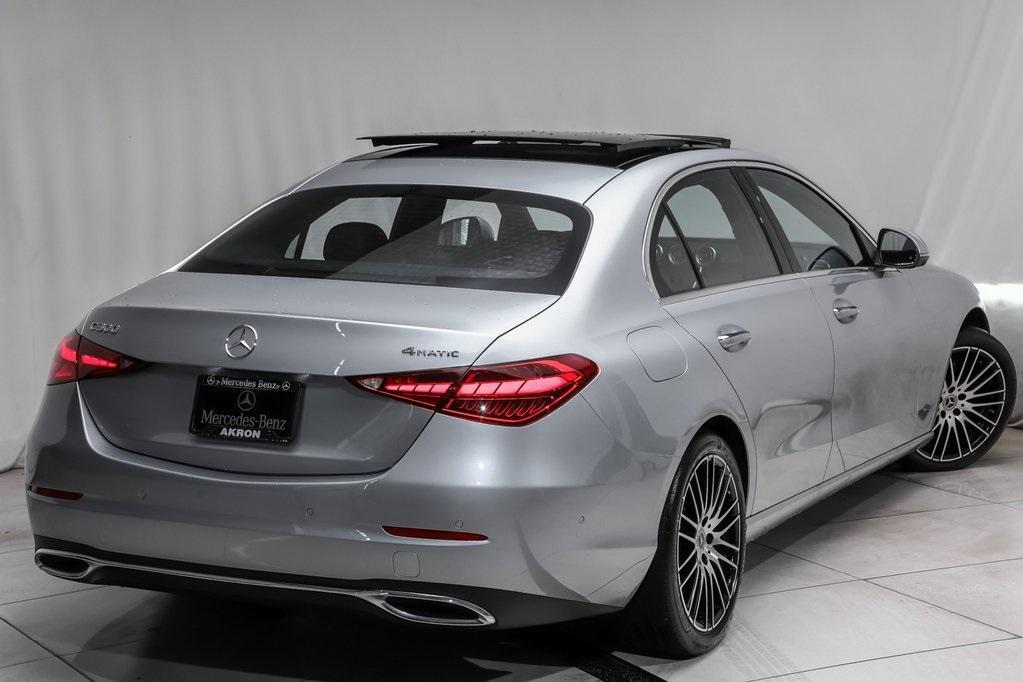 used 2022 Mercedes-Benz C-Class car, priced at $37,555