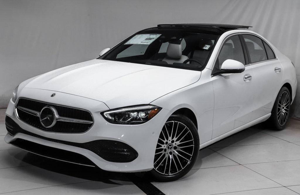 new 2025 Mercedes-Benz C-Class car, priced at $51,386