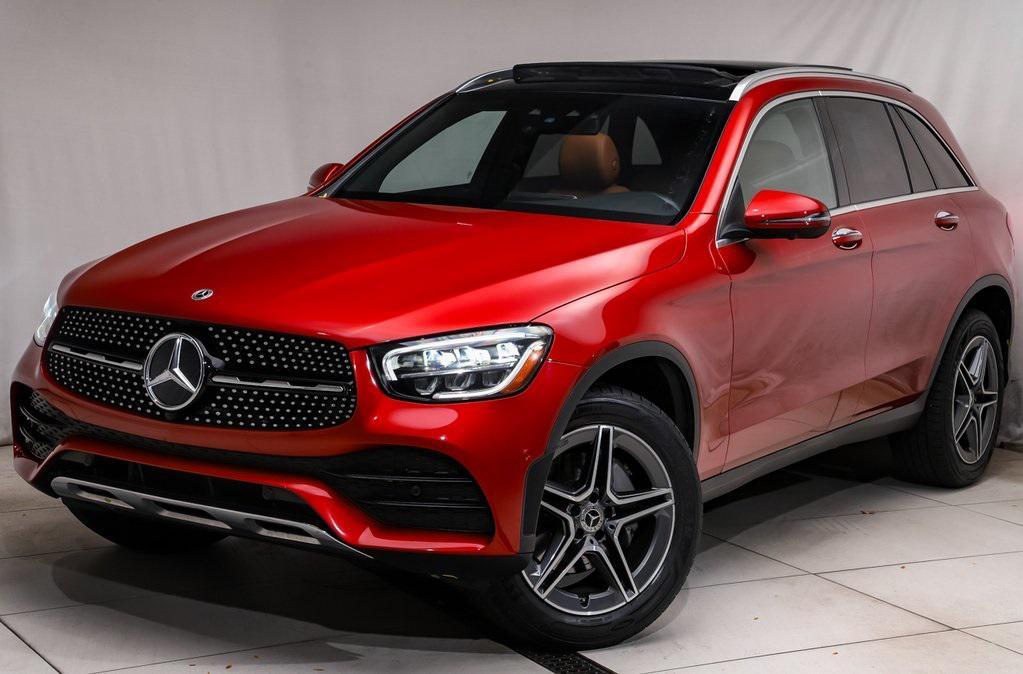 used 2021 Mercedes-Benz GLC 300 car, priced at $30,555
