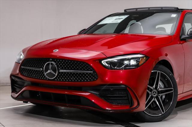 new 2024 Mercedes-Benz C-Class car, priced at $51,464