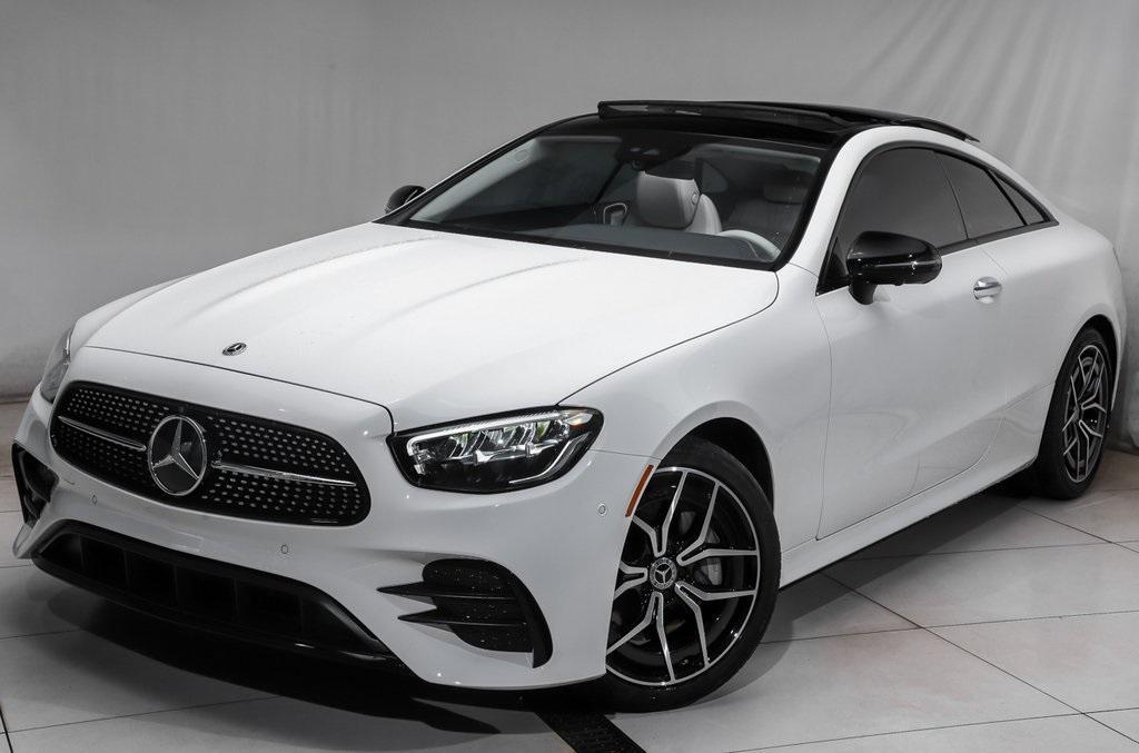 used 2023 Mercedes-Benz E-Class car, priced at $55,998