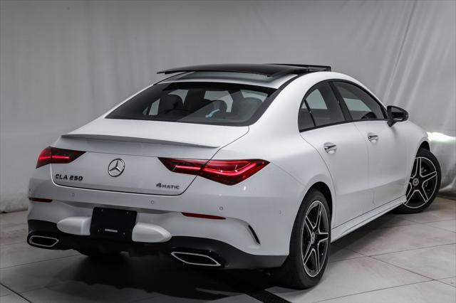 new 2025 Mercedes-Benz CLA 250 car, priced at $54,090