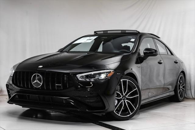 new 2025 Mercedes-Benz AMG CLA 35 car, priced at $61,970