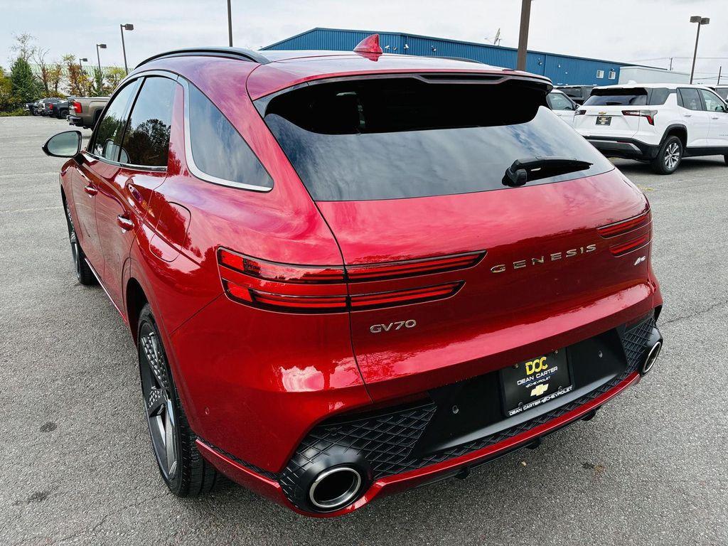 used 2023 Genesis GV70 car, priced at $35,650