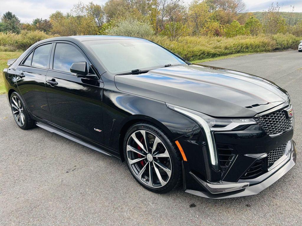 used 2022 Cadillac CT4-V car, priced at $57,492