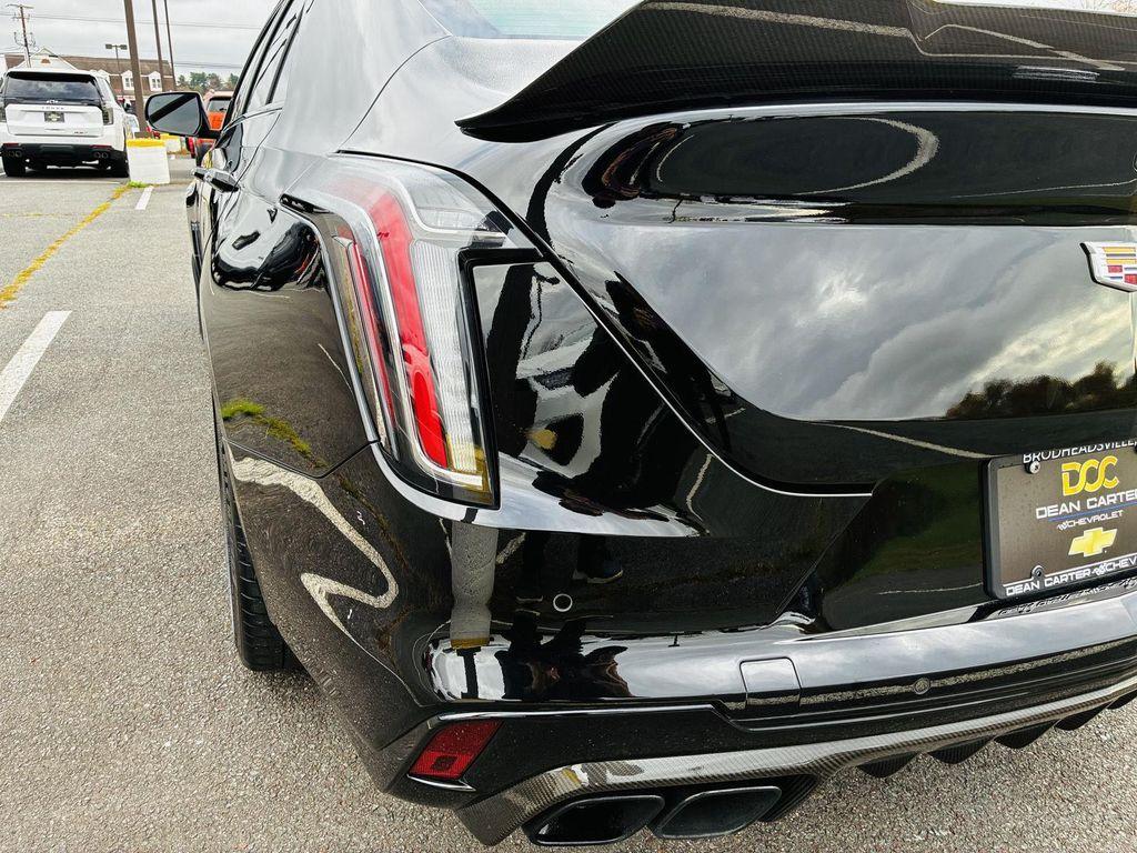 used 2022 Cadillac CT4-V car, priced at $57,492