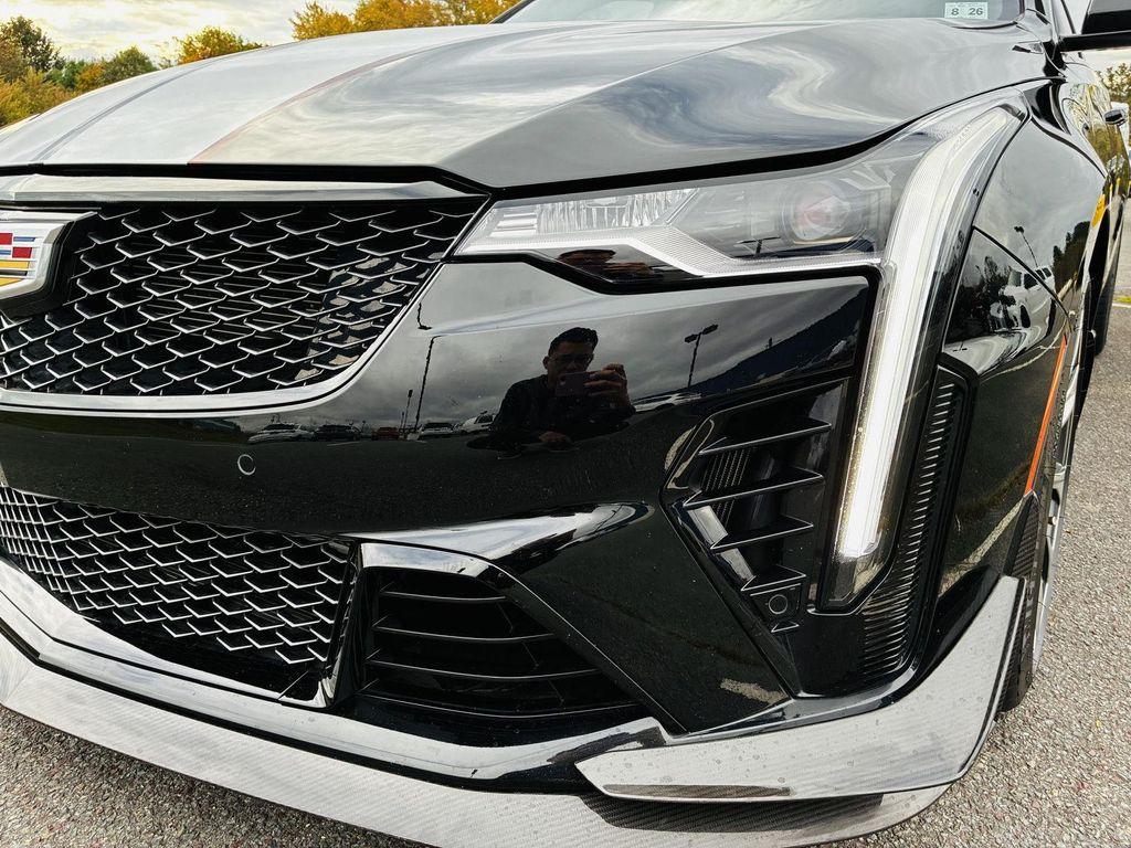 used 2022 Cadillac CT4-V car, priced at $57,492