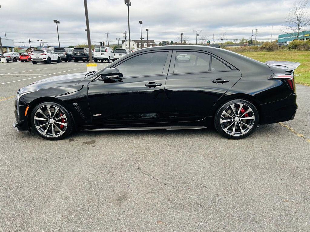 used 2022 Cadillac CT4-V car, priced at $57,492