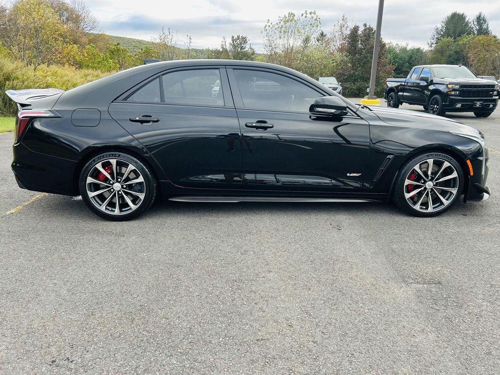 used 2022 Cadillac CT4-V car, priced at $57,492