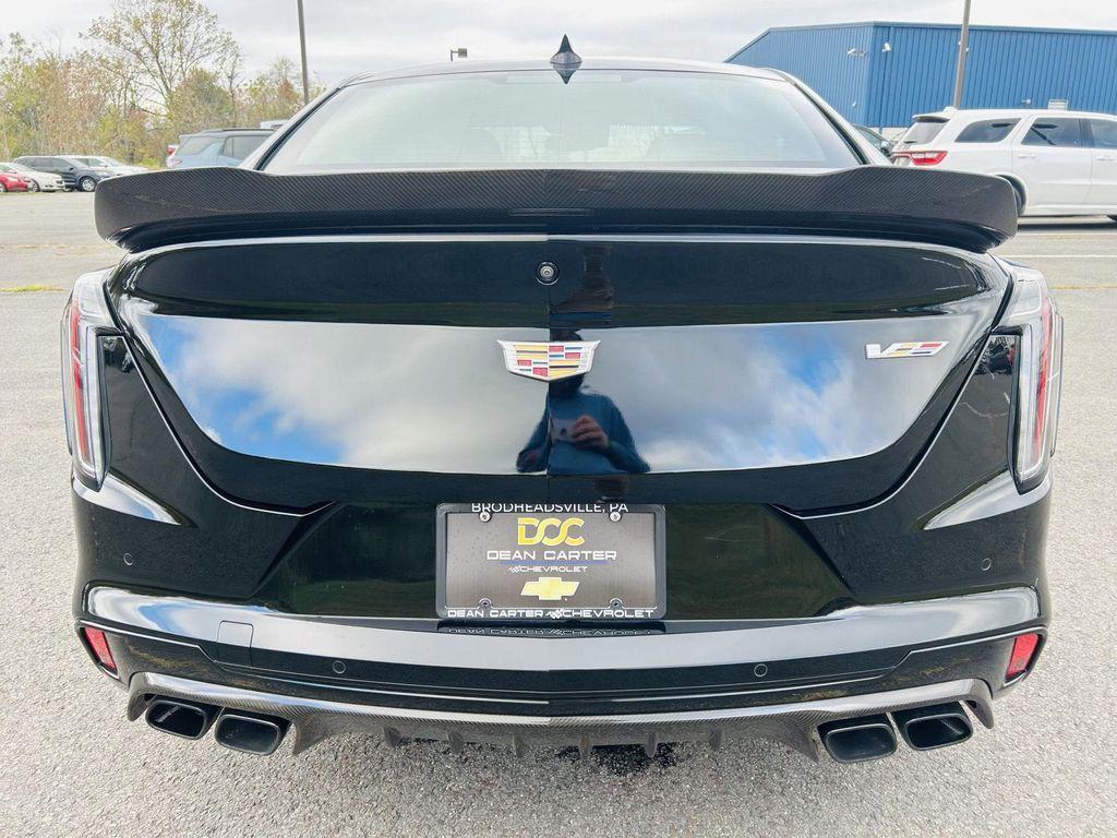 used 2022 Cadillac CT4-V car, priced at $57,492