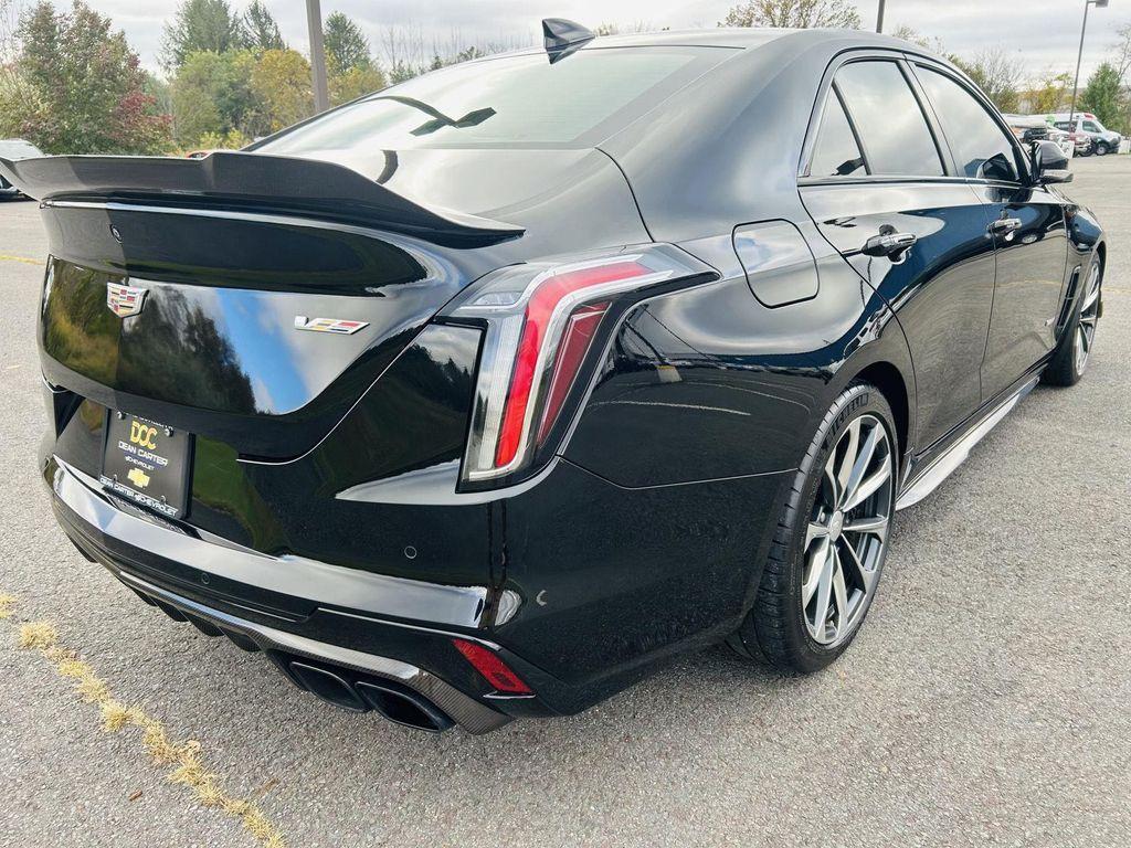 used 2022 Cadillac CT4-V car, priced at $57,492