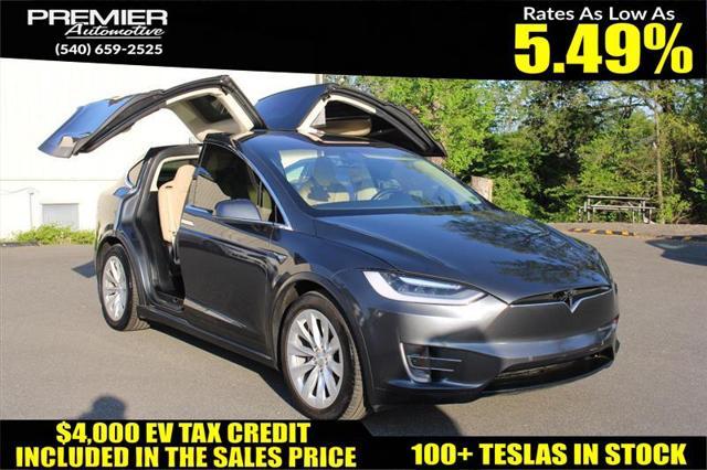 used 2016 Tesla Model X car, priced at $17,450