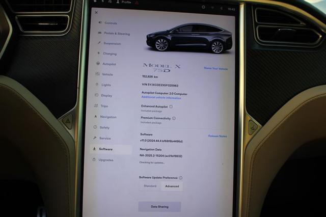 used 2016 Tesla Model X car, priced at $17,450