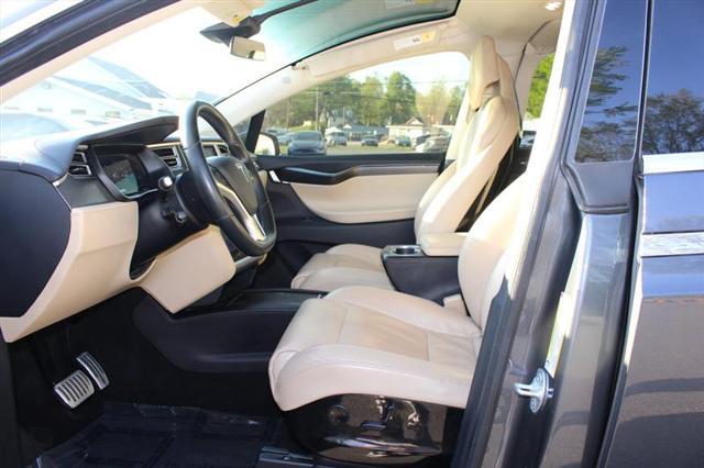 used 2016 Tesla Model X car, priced at $17,450