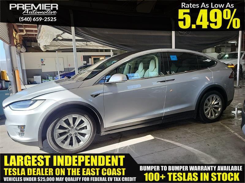 used 2018 Tesla Model X car, priced at $19,999