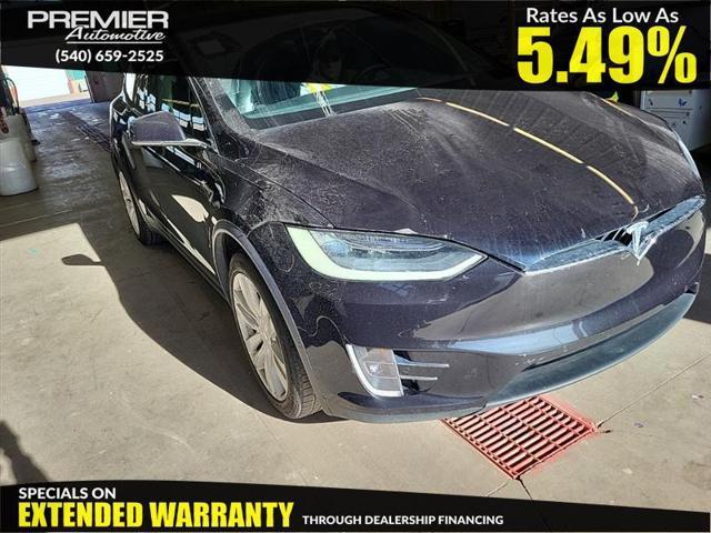 used 2016 Tesla Model X car, priced at $22,750