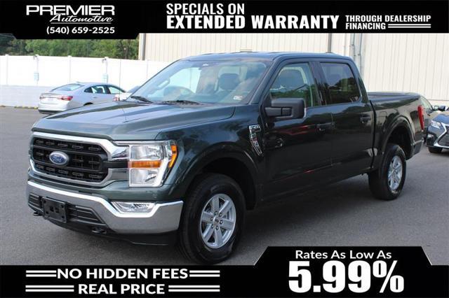 used 2021 Ford F-150 car, priced at $29,999